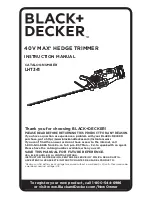 Black & Decker LHT341 Instruction Manual предпросмотр