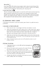 Preview for 7 page of Black & Decker Light 'N Easy IR1000 Series Use And Care Manual