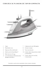 Preview for 12 page of Black & Decker Light 'N Easy IR1000 Series Use And Care Manual