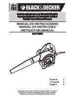 Preview for 1 page of Black & Decker Linea Pro BB6600 Instruction Manual