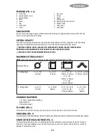 Preview for 23 page of Black & Decker Linea Pro CS2000 Instruction Manual