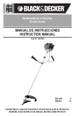 Preview for 1 page of Black & Decker LINEA PRO GST43 Instruction Manual