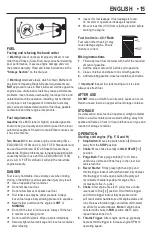 Preview for 15 page of Black & Decker LINEA PRO GST43 Instruction Manual