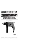 Предварительный просмотр 1 страницы Black & Decker Linea Pro HD450 (Portuguese) Manual De Instruções