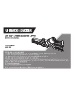 Black & Decker LLP120 Instruction Manual предпросмотр