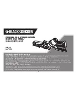 Предварительный просмотр 36 страницы Black & Decker LLP120 Instruction Manual