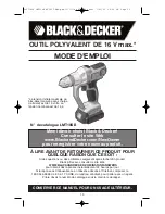 Предварительный просмотр 15 страницы Black & Decker LMT16SB Instruction Manual