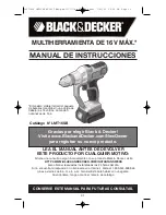 Предварительный просмотр 31 страницы Black & Decker LMT16SB Instruction Manual