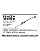 Предварительный просмотр 1 страницы Black & Decker LPHT120 Instruction Manual