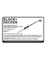 Предварительный просмотр 14 страницы Black & Decker LPHT120 Instruction Manual