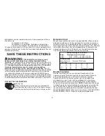 Preview for 4 page of Black & Decker LST1018 Instruction Manual