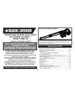 Preview for 47 page of Black & Decker LST300 Instruction Manual