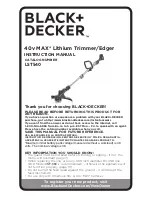 Black & Decker LST540 Instruction Manual preview