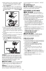 Предварительный просмотр 23 страницы Black & Decker LSTE522 Instruction Manual