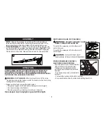 Preview for 8 page of Black & Decker LSW36 Instruction Manual