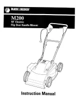 Black & Decker M200 Instruction Manual preview