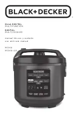 Preview for 1 page of Black & Decker MCH14 Use And Care Manual