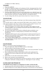 Preview for 21 page of Black & Decker MCH14 Use And Care Manual