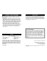 Предварительный просмотр 4 страницы Black & Decker MGD700 Use And Care Book
