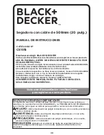 Предварительный просмотр 30 страницы Black & Decker MM2000 Instruction Manual