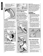 Preview for 6 page of Black & Decker MM525 Instruction Manual