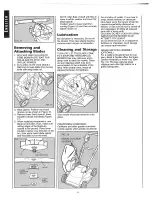 Preview for 8 page of Black & Decker MM525 Instruction Manual