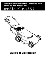 Preview for 11 page of Black & Decker MM850 Instruction Manual