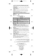 Preview for 2 page of Black & Decker Mosquito Halo MR2A Owner'S Manual