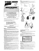 Black & Decker Mouse MS500 Instruction Manual preview