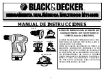 Предварительный просмотр 18 страницы Black & Decker MT1405B Instruction Manual