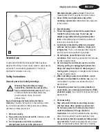 Preview for 3 page of Black & Decker MTHD5 Original Instructions Manual