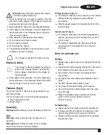 Предварительный просмотр 7 страницы Black & Decker MTHD5 Original Instructions Manual