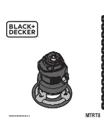 Предварительный просмотр 1 страницы Black & Decker MTRT8 Original Instructions Manual