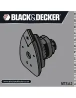 Предварительный просмотр 1 страницы Black & Decker MTSA2 Original Instructions Manual