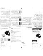 Preview for 1 page of Black & Decker MX217 Use And Care Book