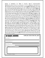 Preview for 24 page of Black & Decker MY26PG Instructions Manual