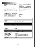 Preview for 12 page of Black & Decker MZ3000PG User Manual