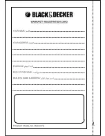 Preview for 27 page of Black & Decker mz3600pg Manual