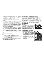 Preview for 8 page of Black & Decker NHT518 Instruction Manual