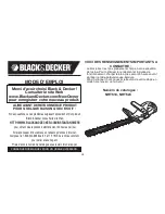 Preview for 12 page of Black & Decker NHT518 Instruction Manual