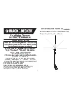 Black & Decker NPT318 Instruction Manual preview