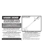 Предварительный просмотр 14 страницы Black & Decker NST1118 Instruction Manual