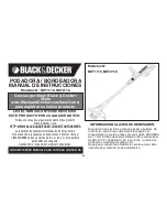 Предварительный просмотр 28 страницы Black & Decker NST1118 Instruction Manual