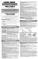 Предварительный просмотр 3 страницы Black & Decker NST1810 Instruction Manual