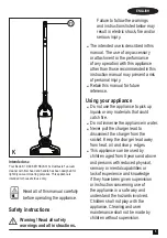 Preview for 5 page of Black & Decker NSVA315J Manual