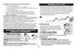 Предварительный просмотр 26 страницы Black & Decker NSW18 Instruction Manual