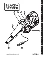 Black & Decker pav1205 Manual предпросмотр