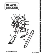 Black & Decker PD1200AV Dustbuster Original Instructions Manual предпросмотр