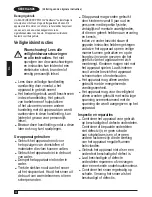 Preview for 22 page of Black & Decker PD1200AV Dustbuster Original Instructions Manual