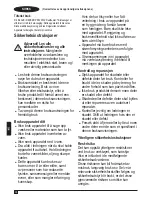 Preview for 38 page of Black & Decker PD1200AV Dustbuster Original Instructions Manual